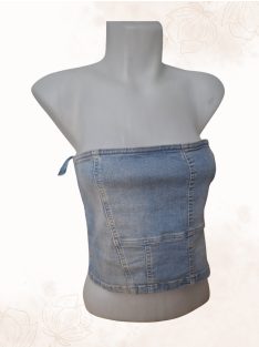 Zara Női farmer top L-es