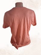 HOLLISTER férfi póló – Vintage narancs, „Retro Van” mintával M-es