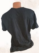 TOM TAILOR férfi póló – Egyszínű fekete (XL)